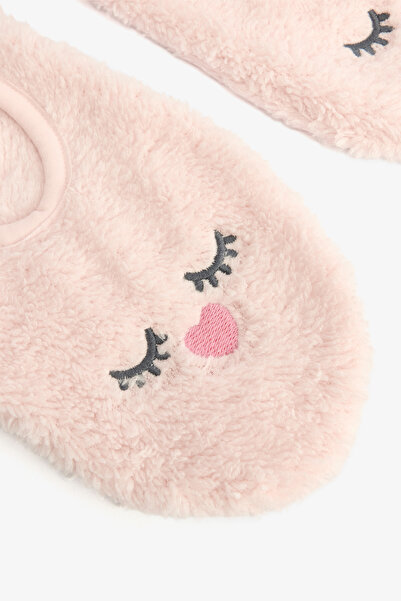 Penti Ανοιχτό ροζ Sleepy ριγέ κεντημένο σπίτι