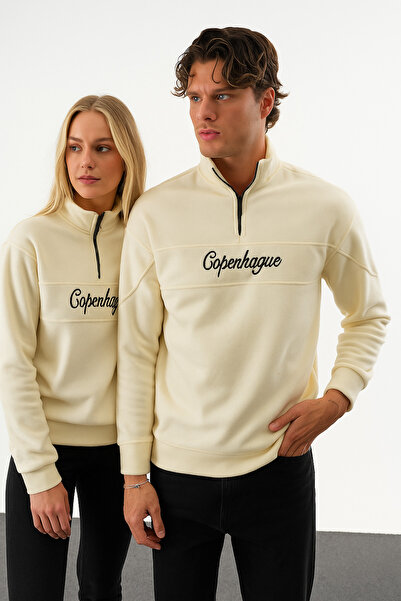 No Way Ανδρικό φούτερ Fleece με μισό φερμουάρ