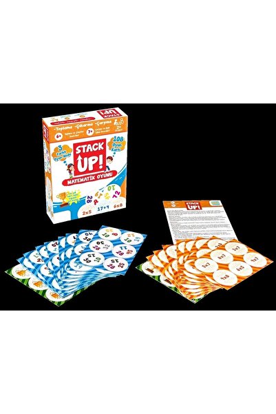 A&G Monarque Stack up I'M Learning Math! - Math Activity Game - Math Word Game - Mind Game Intelligence