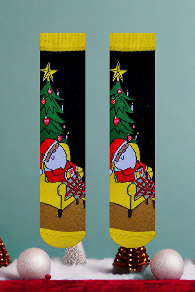 ZEYZEY MONKEY New Year's Themed New Year's Socks Set in a Premium Quality Special Gift Box of 5