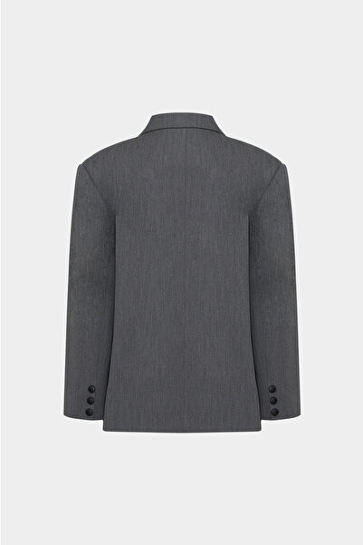 Açelya Okcu Premium Kybele Boyfriend Woven Jacket