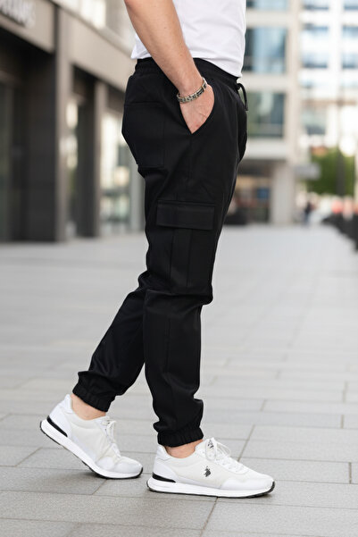 VIKUNYA Cargo Pocket Pack Cotton Men's Trousers with Side Pockets