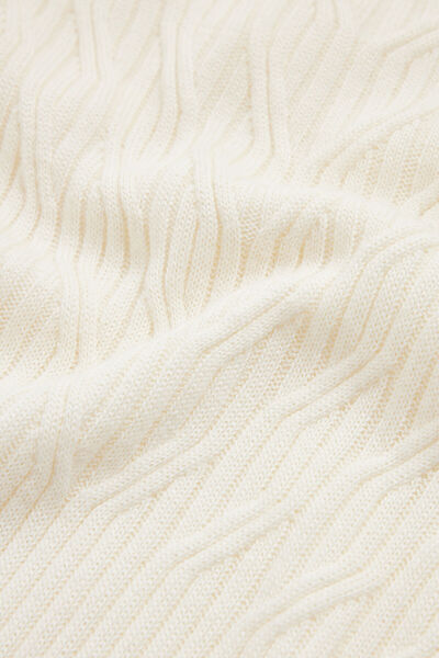 W Collection EKRU BALIKÇI YAKA UZUN KOLLU KAZAK