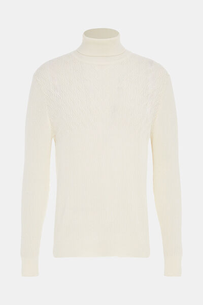 W Collection EKRU BALIKÇI YAKA UZUN KOLLU KAZAK