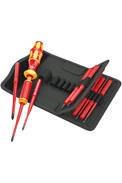 wera Kraftform Kompakt VDE İzoleli Torklu 1.2-3.0 Tornavida Set 05059291001