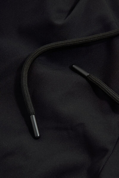 W Collection Black Pipe Leg Sports Pants