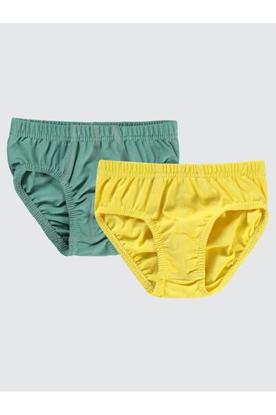 Civil Boys طقم سراويل داخلية للأولاد 2-10 سنوات خردل - كاكي