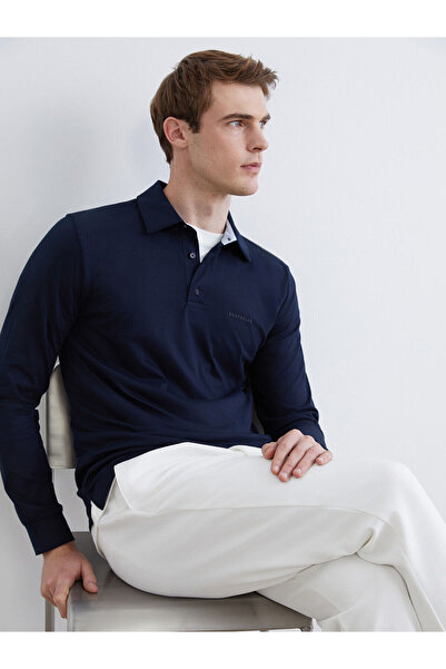 LC Waikiki Özmarka Yeni Sezon Polo Yaka Baskılı Erkek Tişört