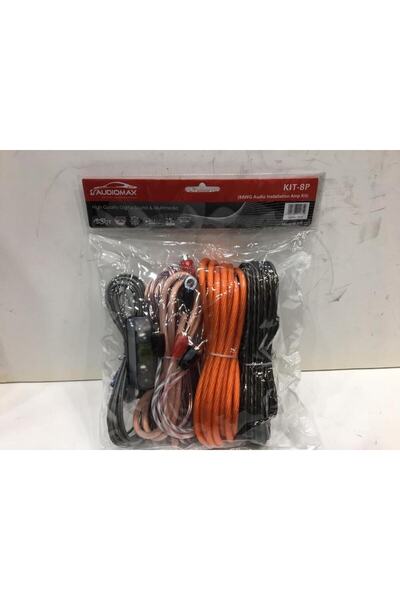 AUDİOMAX 8 Ga Full Amfi Kablo Takımı Y Kablo