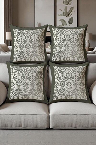 Dolce Mariee طقم غطاء وسادة مكون من مطبوع قطع من ديجيتال (43 × 43 سم) KRL0032