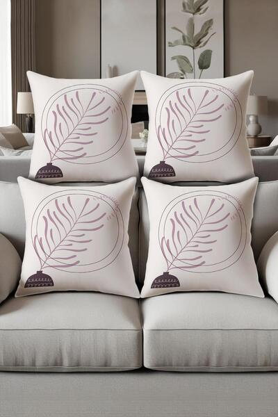 Dolce Mariee طقم غطاء وسادة مكون من مطبوع قطع من ديجيتال (43 × 43 سم) KRL0079