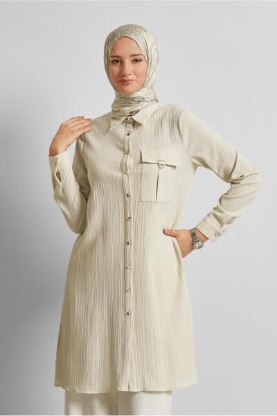 Alvina Shirt Collar Tunic 45576