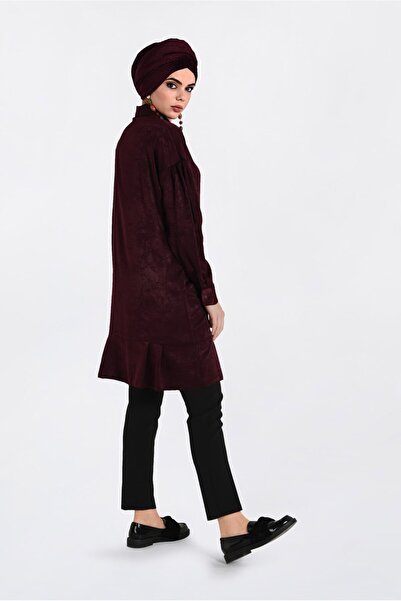 Alvina Tunic with Embroidery Detail and Ruffle Skirt 4721