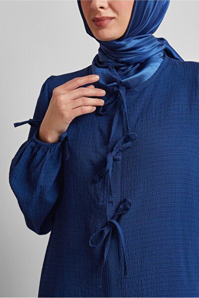 Alvina Lace-Up Detail Pants Suit 45620