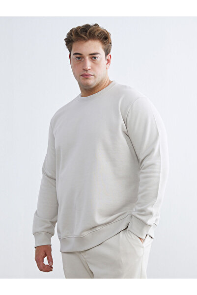 LC Waikiki Peak New Season Crew Neck Men's Thick Sweatshirt