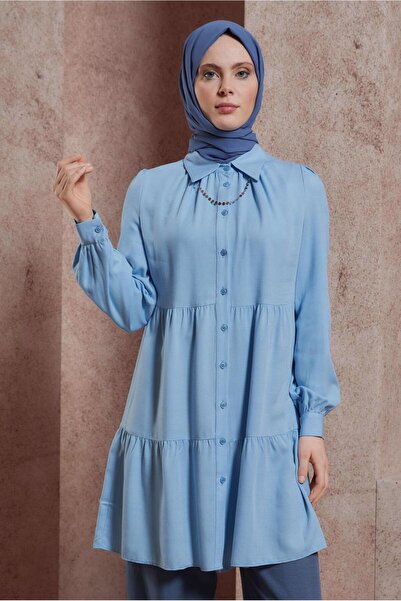 Alvina SHIRT COLLAR TUNIC 44476