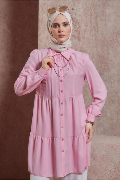 Alvina SHIRT COLLAR TUNIC 44476