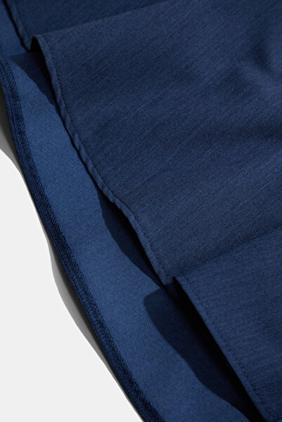 W Collection Blue Sleeveless Midi Dress