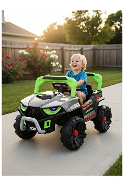 CAR Electric 4WD With 2Motors & 2Battery, RC 29-930-GRAY