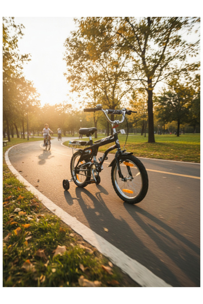 RAMBO دراجة هوائية، مقاس 14، إطارات هوائية 25-14R-A-H