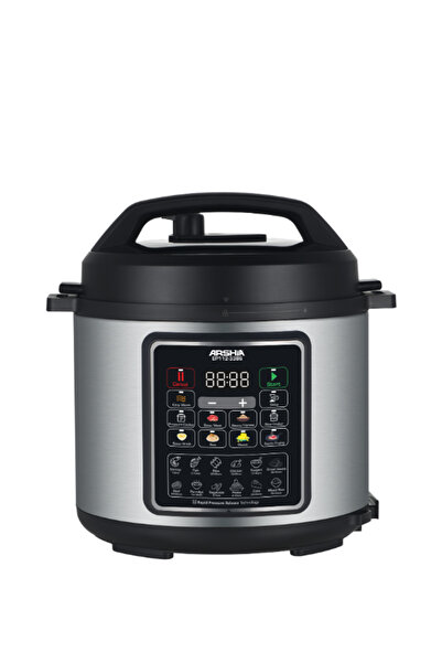 Arshia Digital Pressure Express Cooker 6L, 1000 Watts of Powerful Cooking Performance