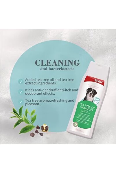 Bioline Tea Tree Oil Dog Shampoo - 250ml