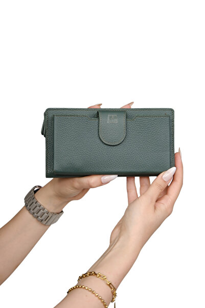 MFT Leather Design محفظة نسائية من الجلد الطبيعي |   بلغاري 1232 فلوثر مات أخ...