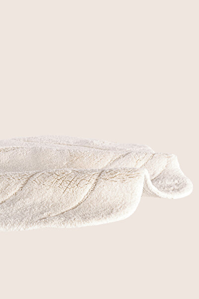 İrya Le Perla Single Bath Mat Bamboo 80X90 Ecru