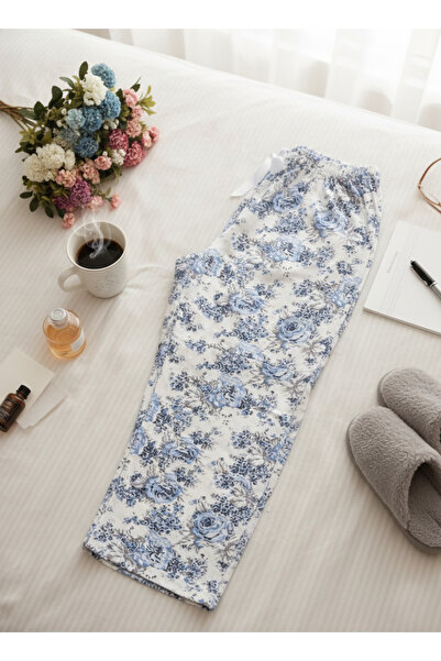 Altınay Pocketless Cotton Summer Women's Pajama Bottoms B14