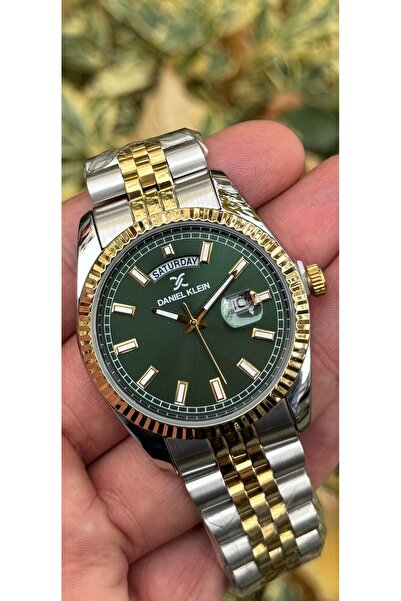 Daniel Klein Aylı Günlü Rolex Kasa Erkek Kol Saati 43mm