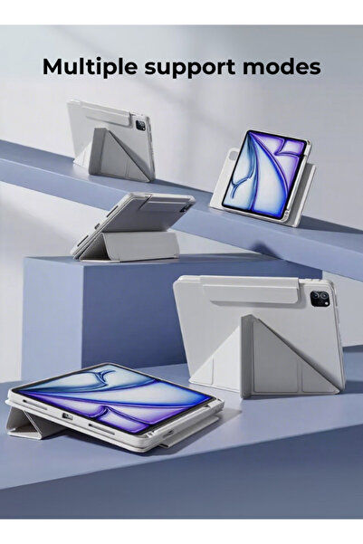 yaqeen iPad 11th Gen (A16 2025)/iPad 10th 10.9 Inch 720 Degree Convenient Magnetic Case With Pen Slot