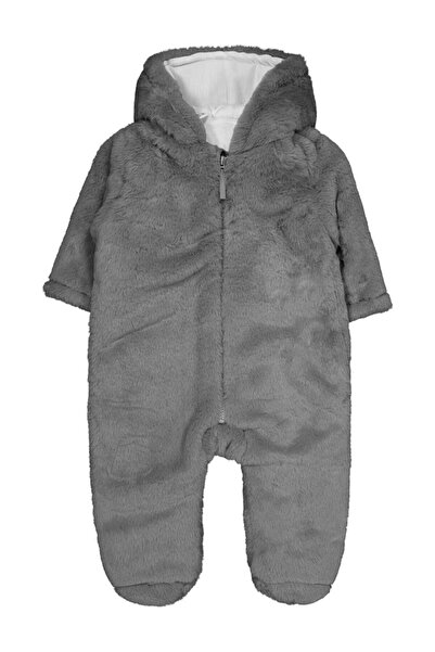 Civil Baby Hooded 6-18 Months Astronaut - Gray 9-12 Months