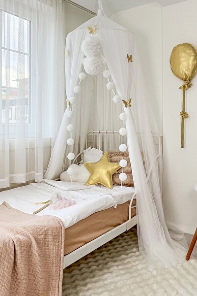 PAMUKA Tül Cibinlik Plus White