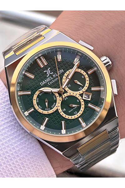 Daniel Klein Özel Deri Kutulu Çelik Kordon Iç Fonksiyonları Aktif 3 Atm Suya Dayanıklı Erkek Kol Saati