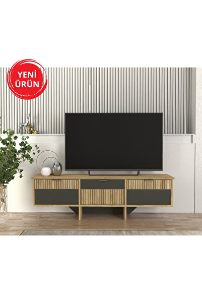 Dekorister Poleth Tv Stand Safir - Antrasit - Bona