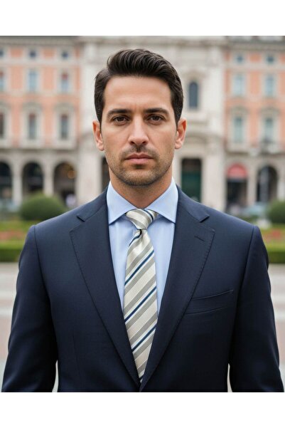 1001 Kravat ربطة عنق سميكة مخططة