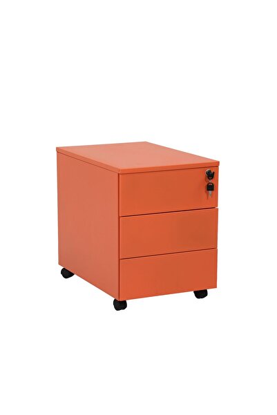 Madestr 3 Çekmeceli Metal Keson, Evrak ve Kırtasiye Dolabı, Yazıcı Dolabı, Printer Dolabı