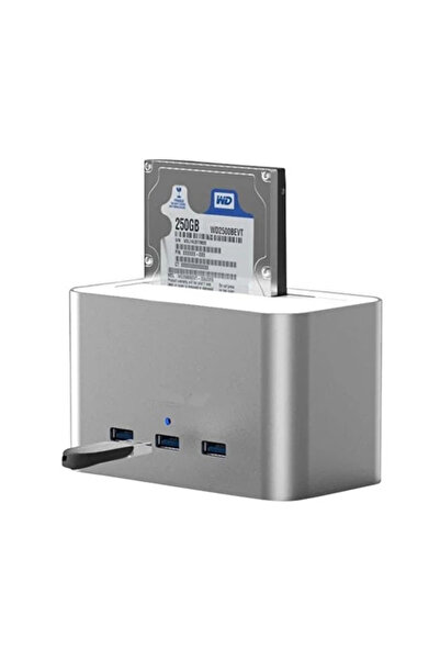 CODEGEN Codege Alümiyum Usb3.0 3.5-2.5 Hdd Sata 3 Port Usb Hub Dock İstasyou