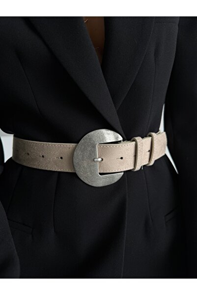 Fiori Γυναικεία ζώνη παντελονιού με οβάλ αγκράφα, ζώνη για σακάκι, ζώνη για φόρεμα, ζώνη για πουκάμισο