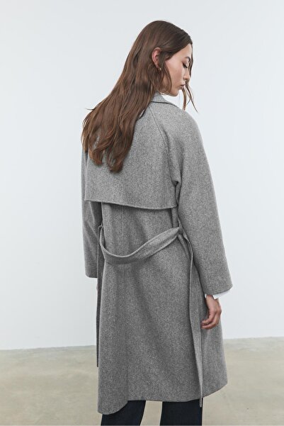 Stradivarius Soft-touch trench coat