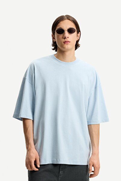 Bershka Kısa kollu oversize t-shirt