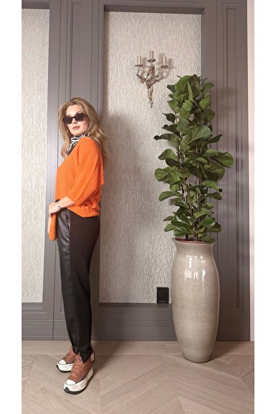 BEBE PLUS Панталони от изкуствена кожа