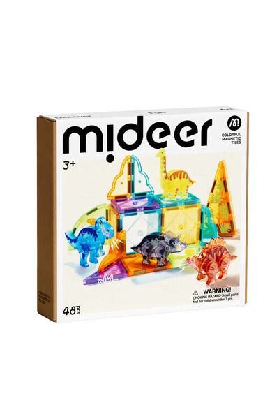 Mideer موديلات ميدير المغناطيسية الملونة - مغامرة جوراسيك