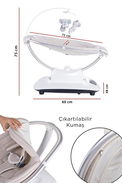 Prego Montes Elektrikli Otomatik Sallanan Ana Kucağı 4090