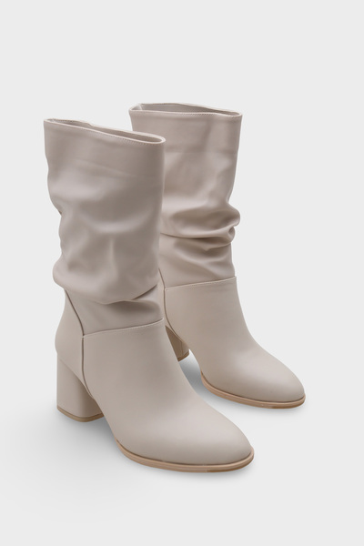 Capone Outfitters Γυναικείες μπότες Marlie με στρογγυλή μύτη