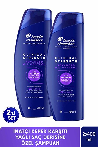 Head & Shoulders Clinical Strength Advanced Oil Control Yağ Dengeleyici Şampu...