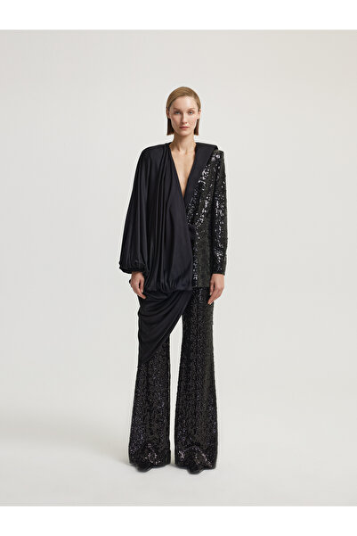 BAQA Sequined Double Design Jacket