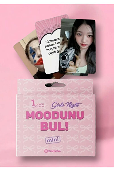fırsatlar diyarı Find the Mode Girls Night Game Cards Mini 1St Pack