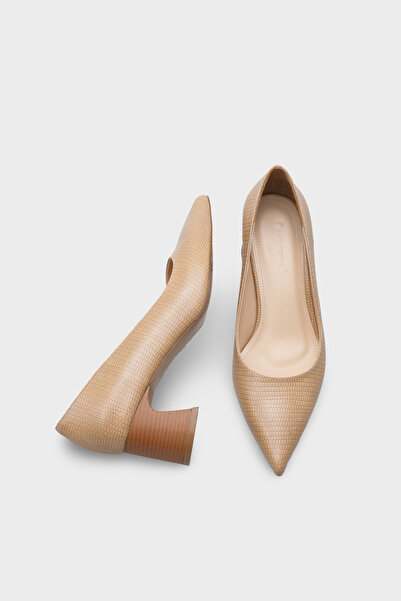 Capone Outfitters Krysta Thick Mid-Heeled Women's Casual Stylish Shoes