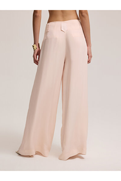 BAQA Stripe Detailed Cupro Trousers